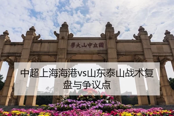 中超上海海港vs山东泰山战术复盘与争议点